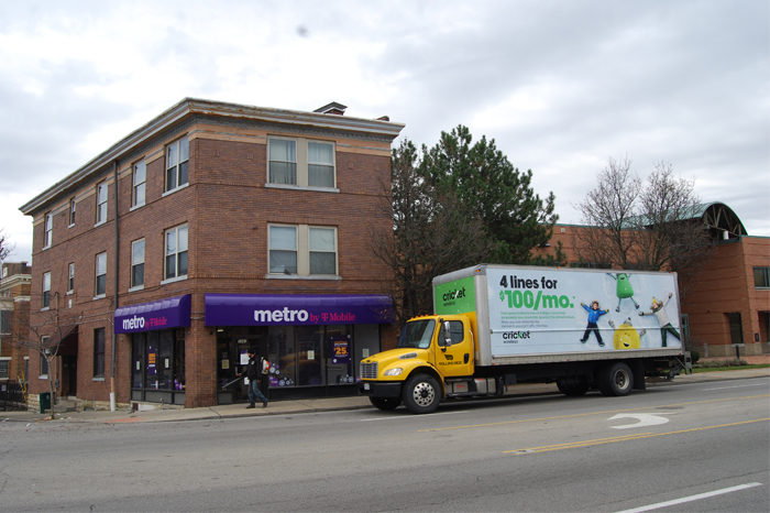 Cricket Wireless Billboard in Philadelphia, PA